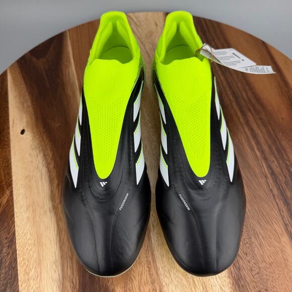 Adidas Copa Pure 3 Elite Laceless FG Black-Neon Men\'s 9 Soccer Cleats JH6302 main image 9